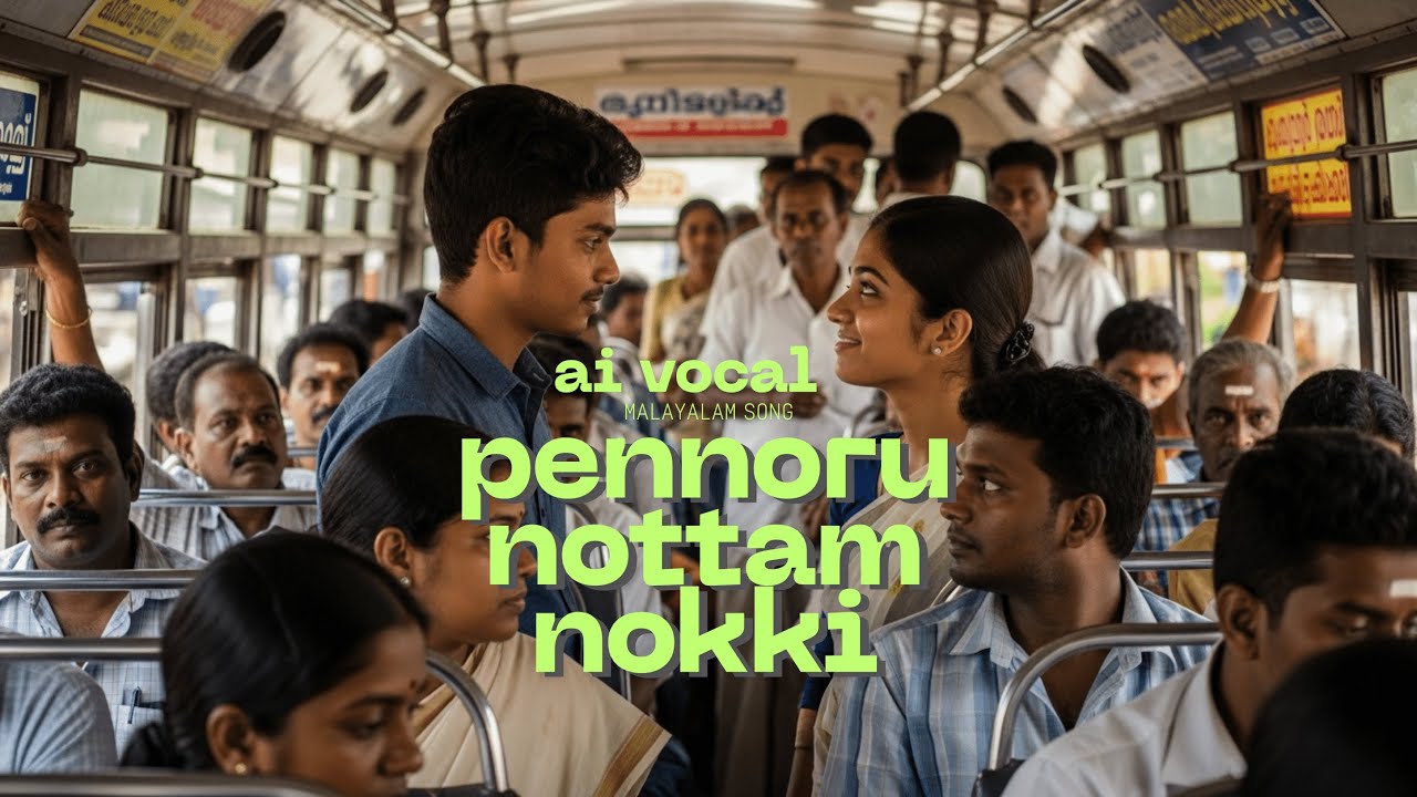Pennoru Nottam Nokki | Malayalam Ai vocal song