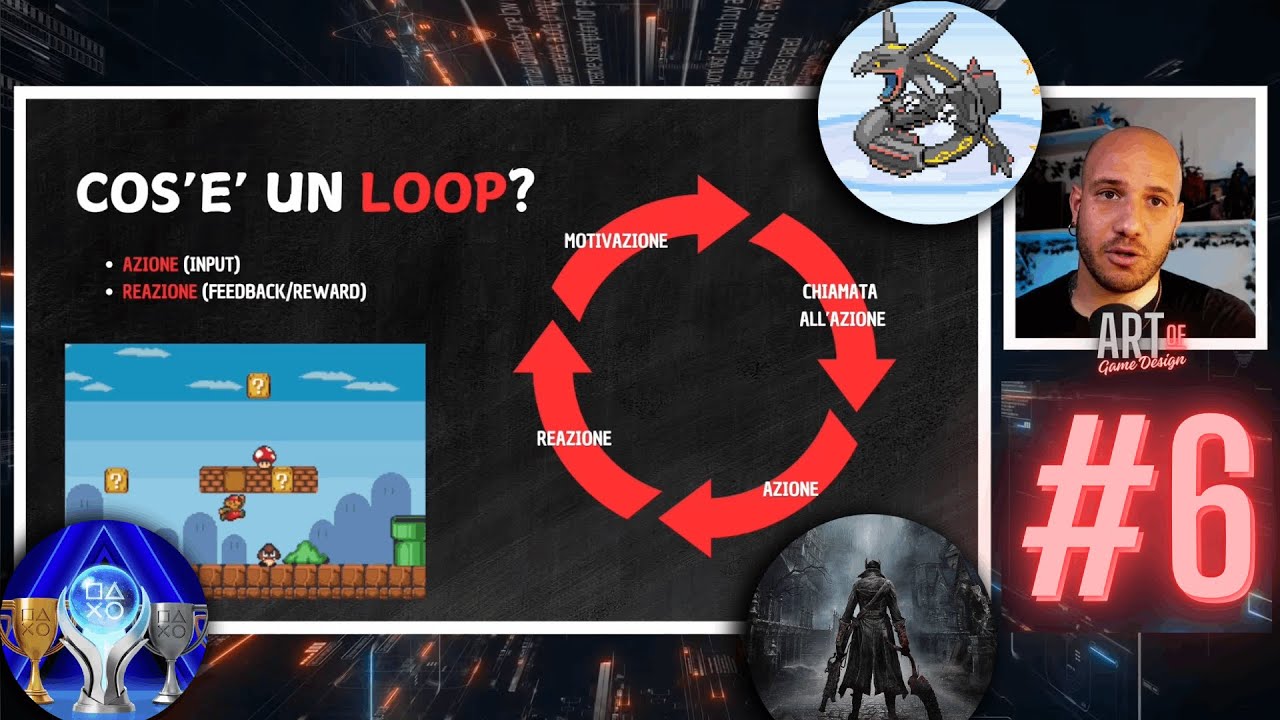 GAMEPLAY LOOP E RICOMPENSE NEI VIDEOGIOCHI | ART of Game Design #6 w/Rob