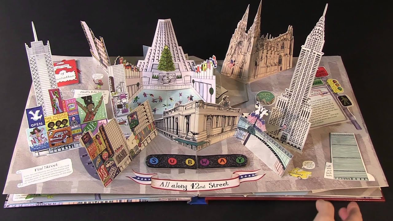 Pop-Up New York by Jennie Maizels Virtual Book Video