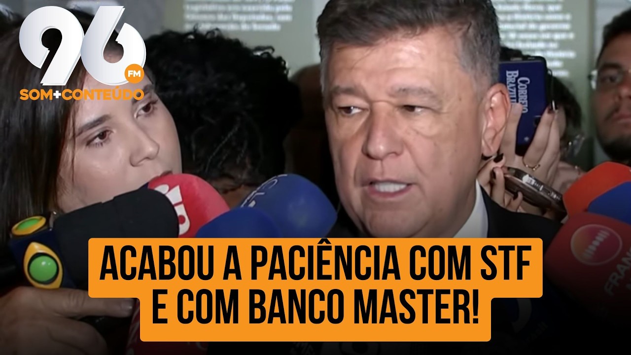 PRESIDENTE DA CPMI PERDE PACIÊNCIA COM BLINDAGEM DO STF A DANIEL VORCARO