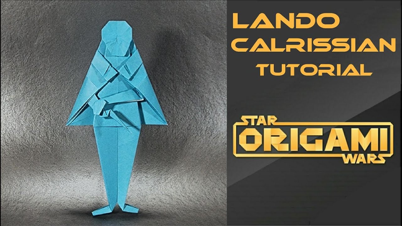 Star Wars Origami Tutorial: Lando Calrissian