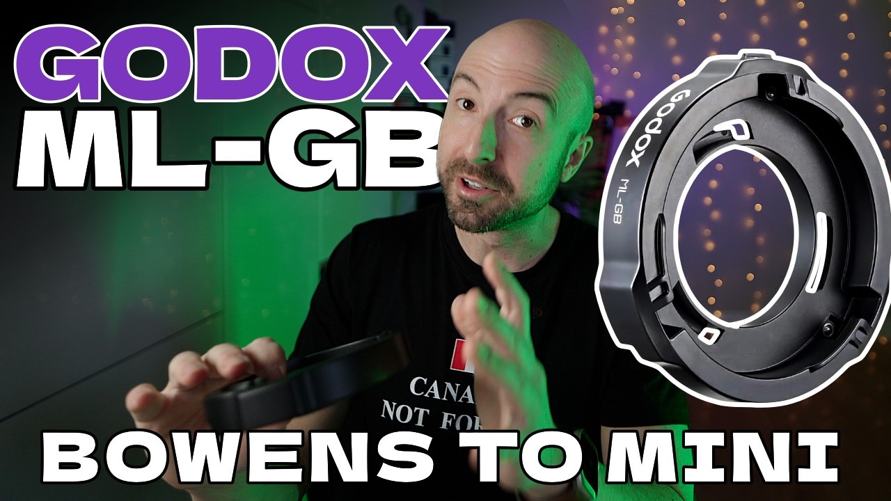 It EXISTS!... and it's a little disappointing - Godox ML-GB Mini Bowens to Bowens Adapter