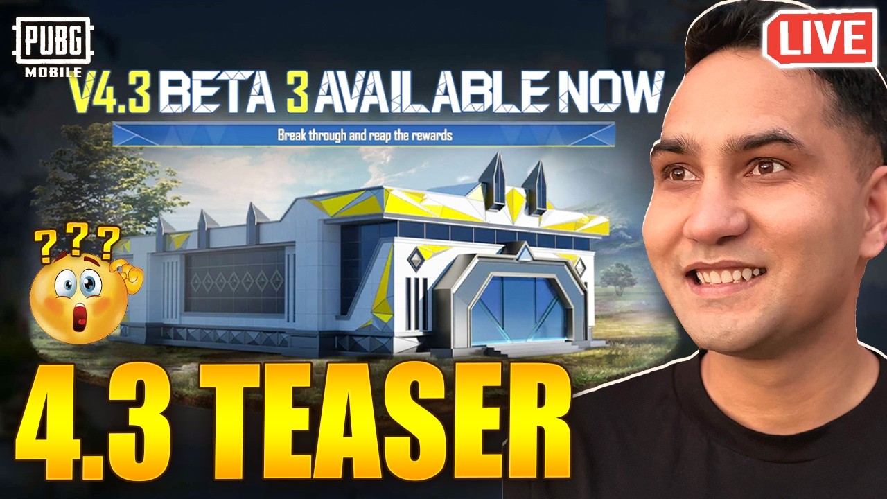 COSMIC RIFT IN PUBG MOBILE | 4.3 UPDATE TEASER IN GAME