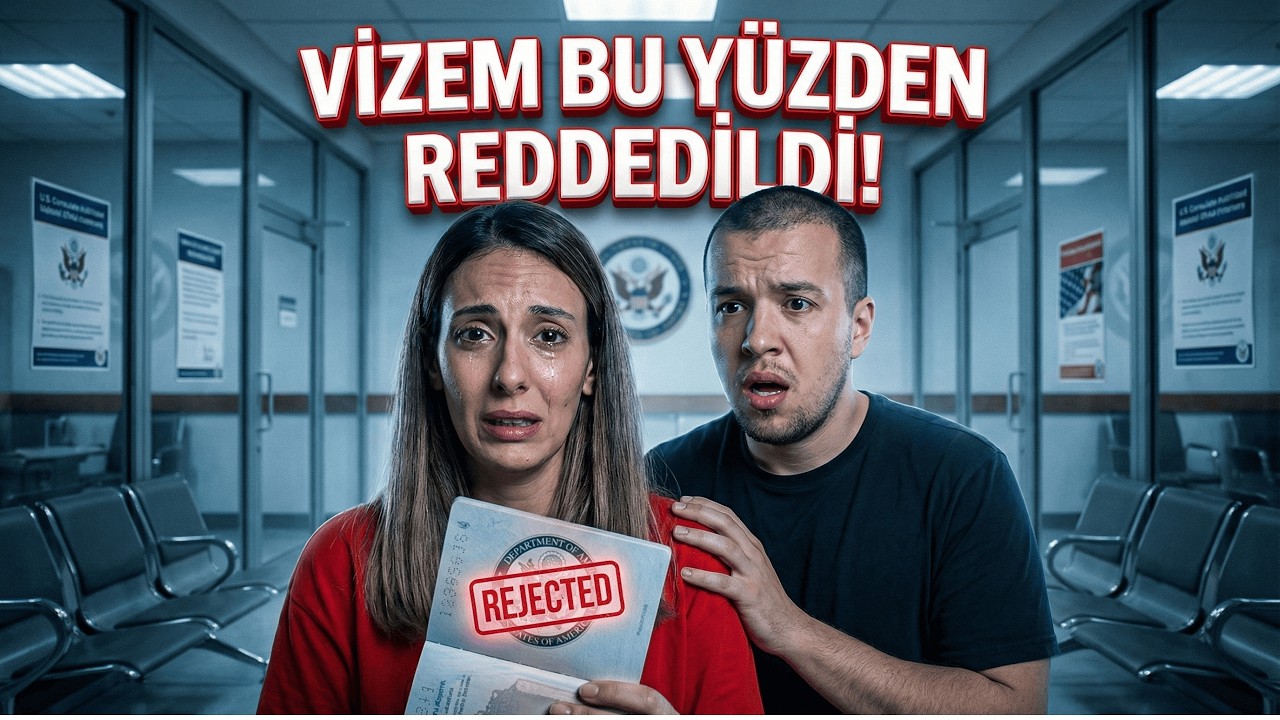 214(b) RED Geldi Ama Vazgeçmedim! Amerika Vizesi RED Sebepleri: Sakın Bu Hataları Yapmayın!
