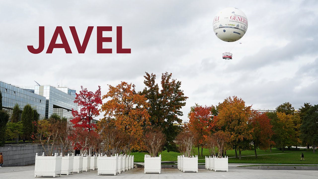 Javel 🎈 A Hot Air Balloon Ride over Paris