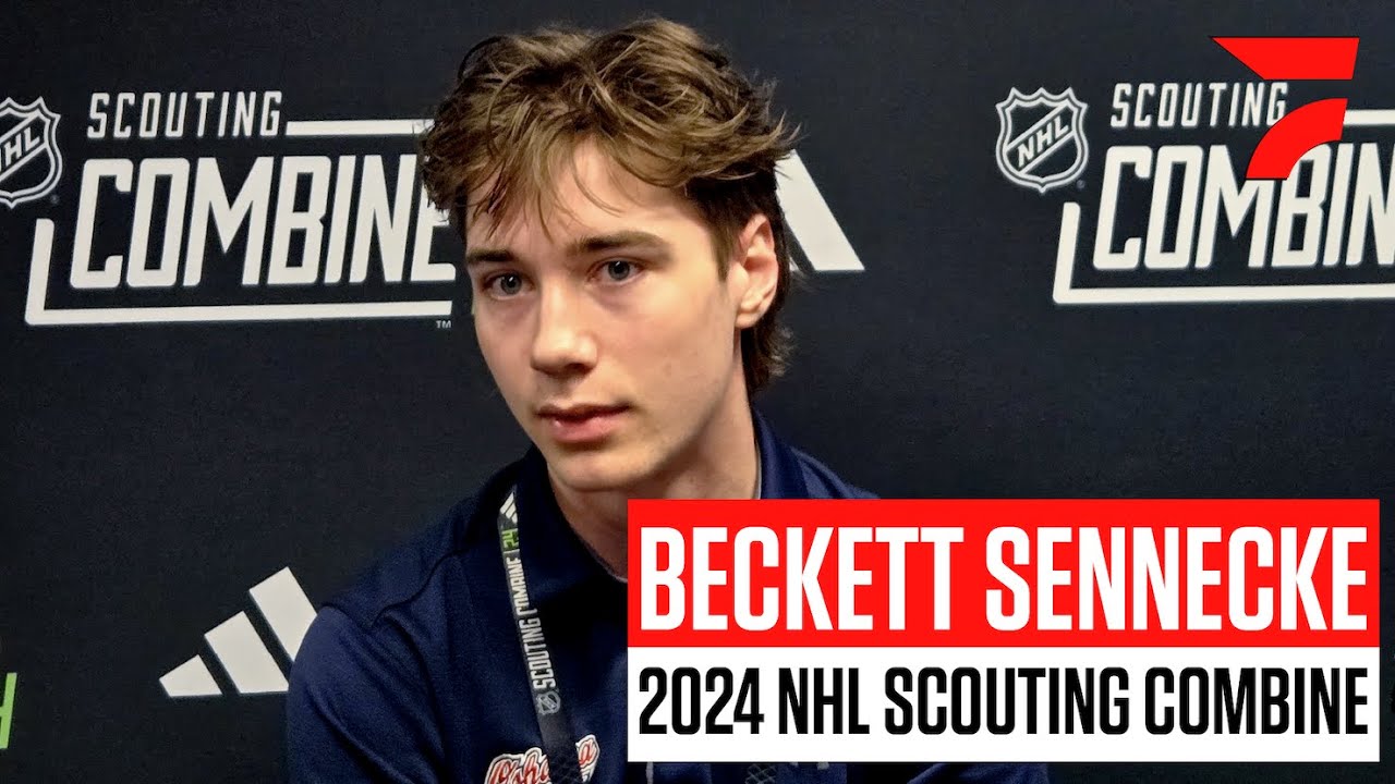 Beckett Sennecke Talks Growth Spurt, Skating And Dominant Finish That Made Him An NHL Draft Riser