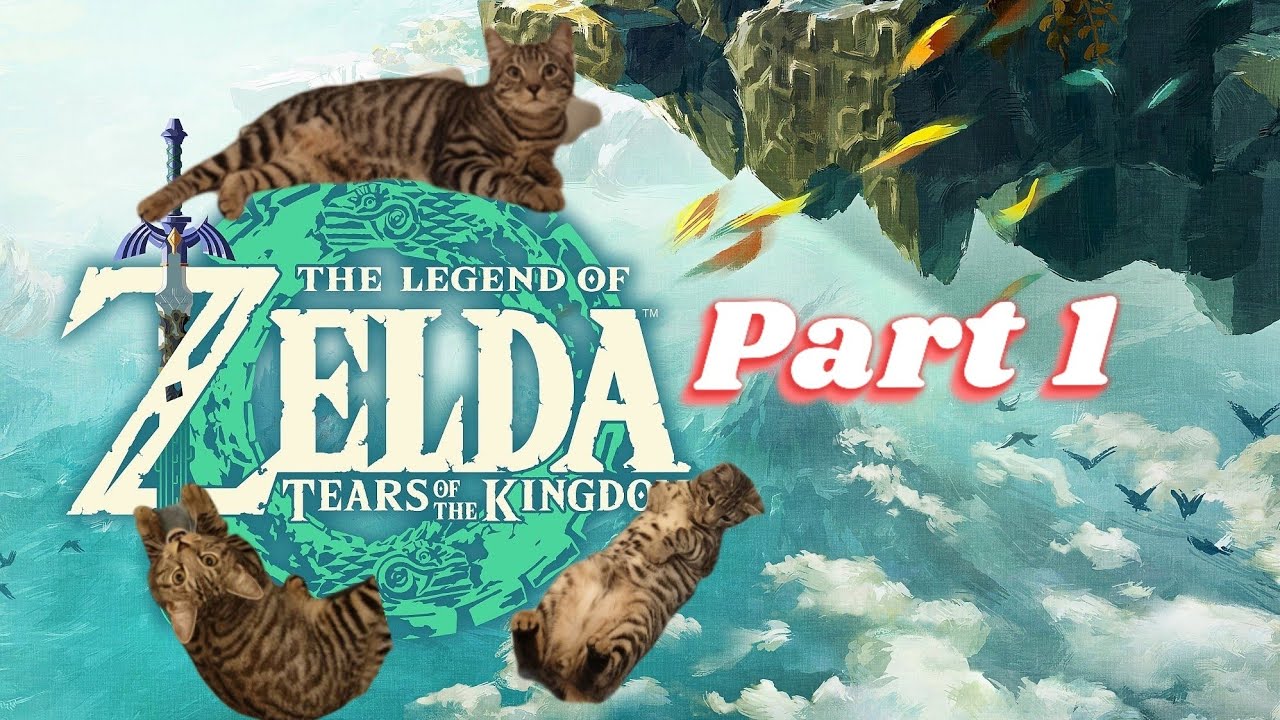 Struggling through Zelda TotK Lets play part 1