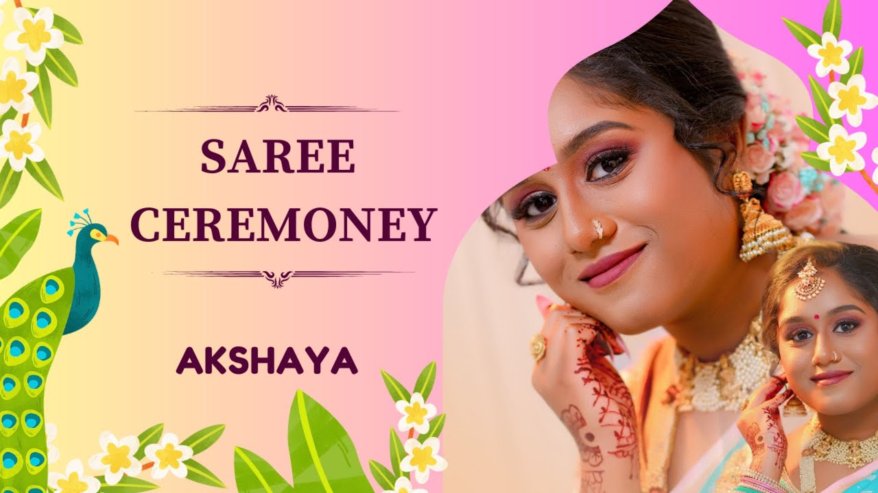 AKSHAYA | SAREE CEREMONY | REDPIX CREATION |+447886870888 | ARSHANKER |UNITED KINGDOM
