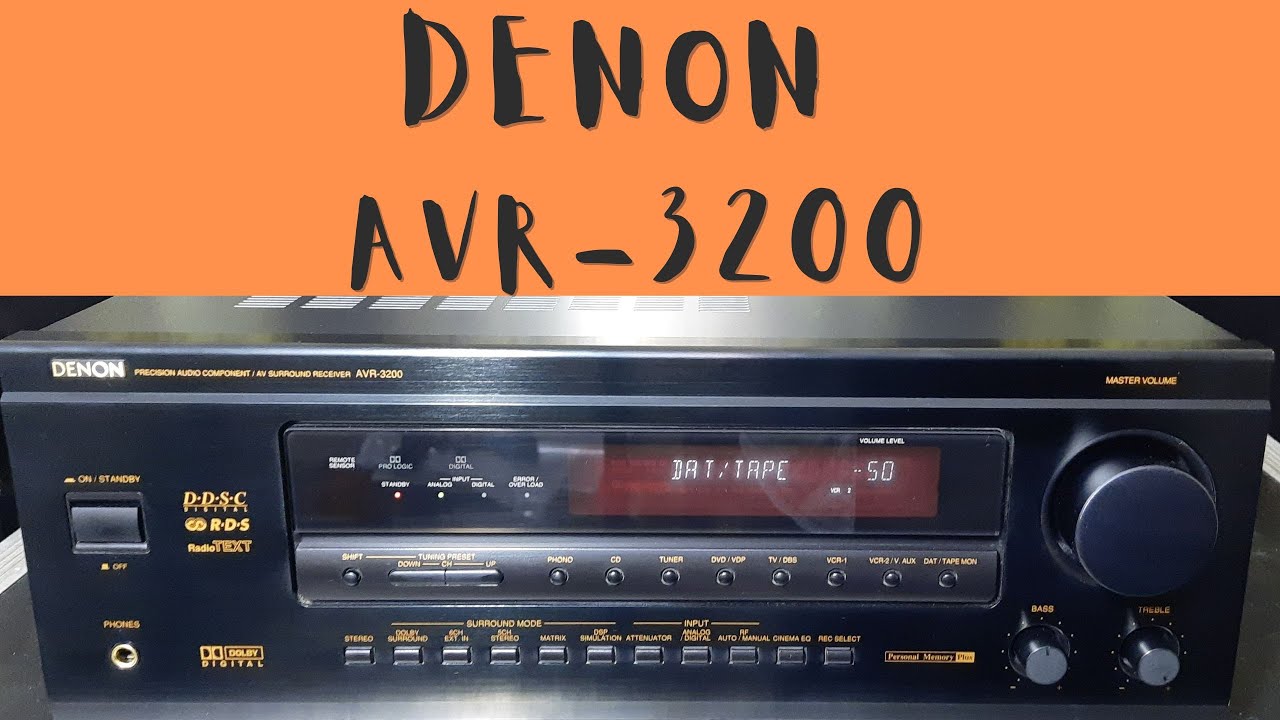 Denon AV Surround Receiver AVR-3200 How To Use Price And Connection IN HINDI 9811204032 / 9717618838