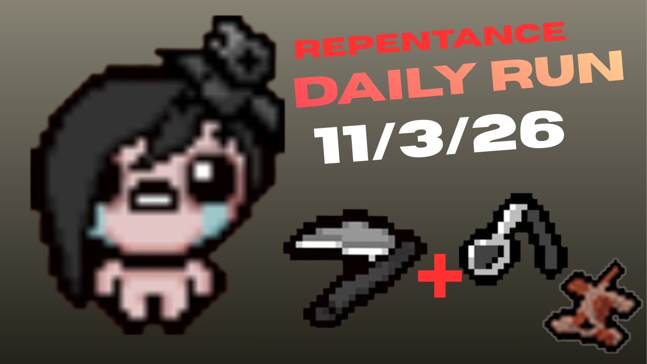 SINERGIA ROTA!! | Repentance Daily Run | 11/03/2026