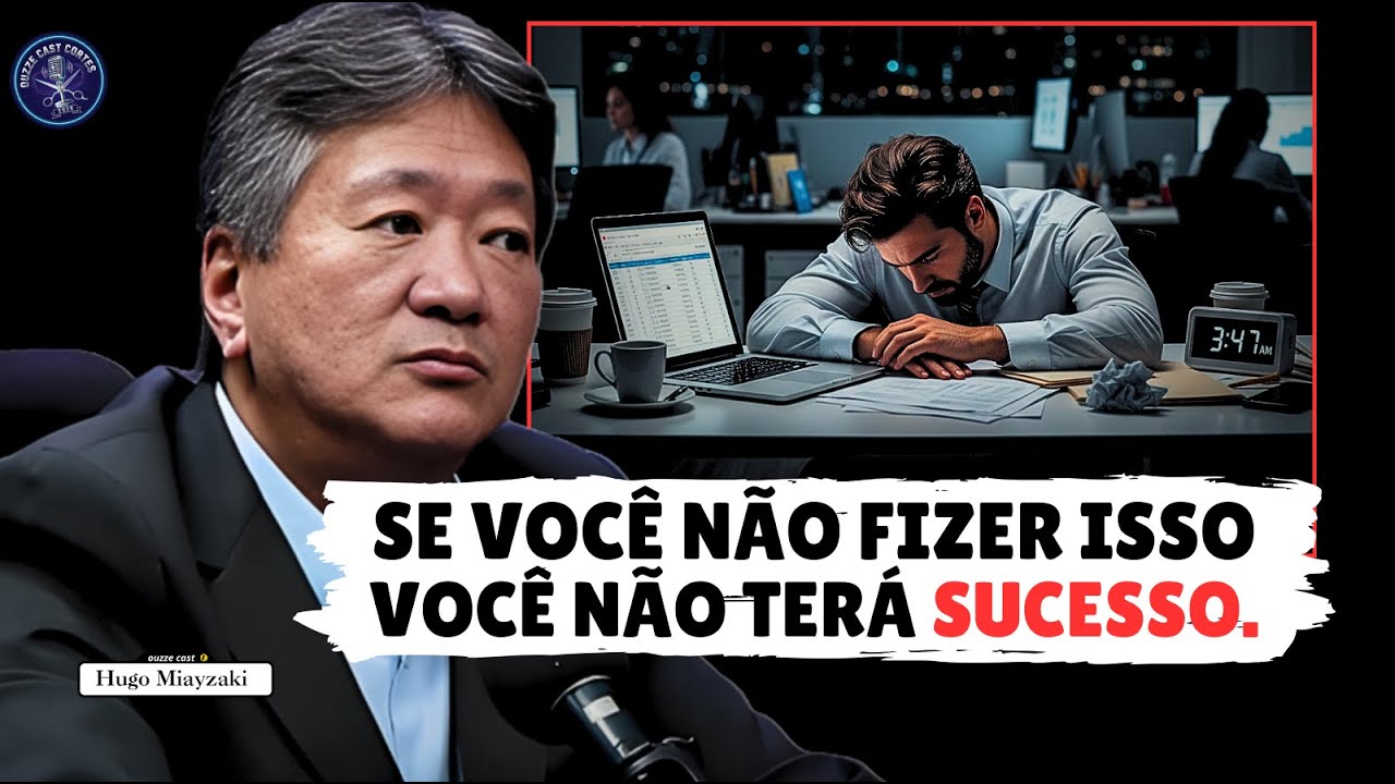 Se você quer ter sucesso deixe de lado o confortável e faça o desconfortável | Hugo Miyazaki