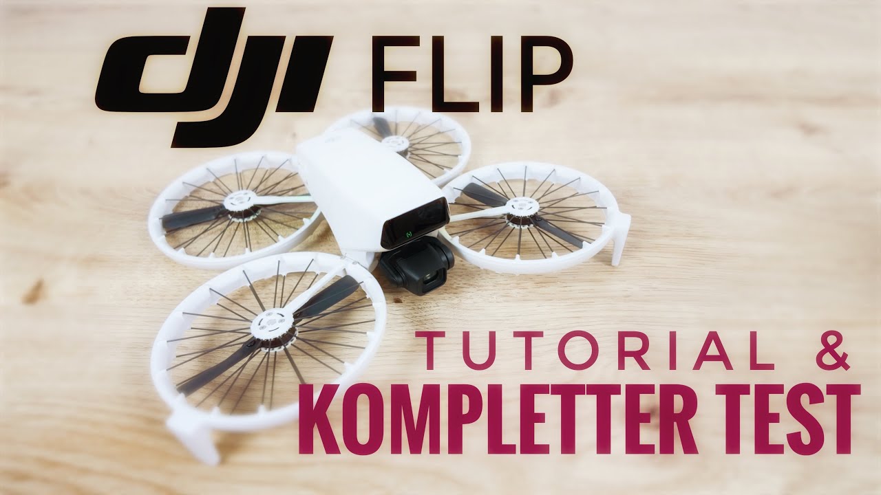 Dji Flip Drohne - Komplettes Tutorial - Einstellungen und Funktionen Deutsch