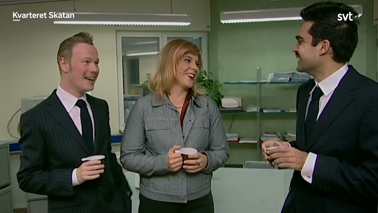 F&ouml;rsta dagen p&aring; jobbet