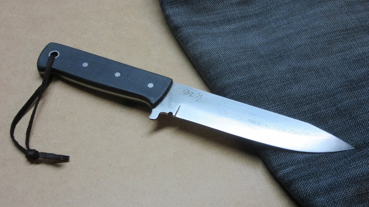 Making a Knife with The Jeans Handle