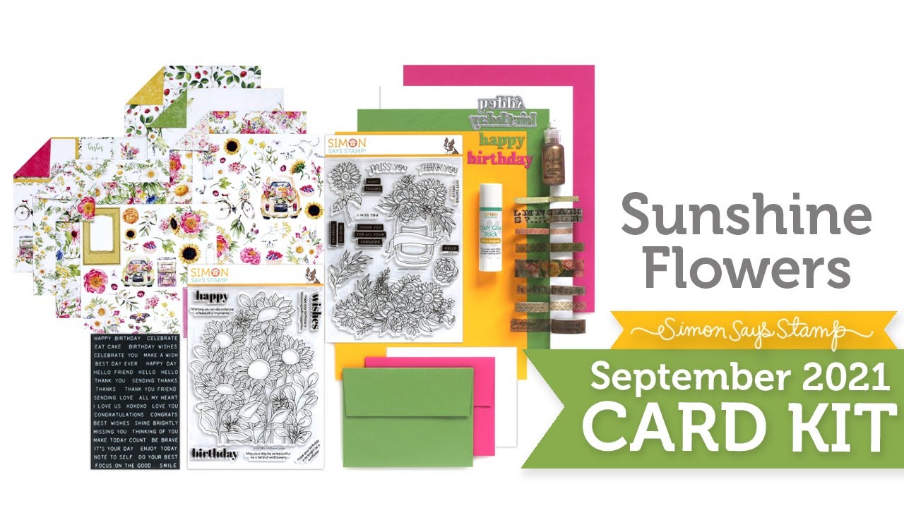 Card Kit Reveal and Inspiration: Sunshine Flowers