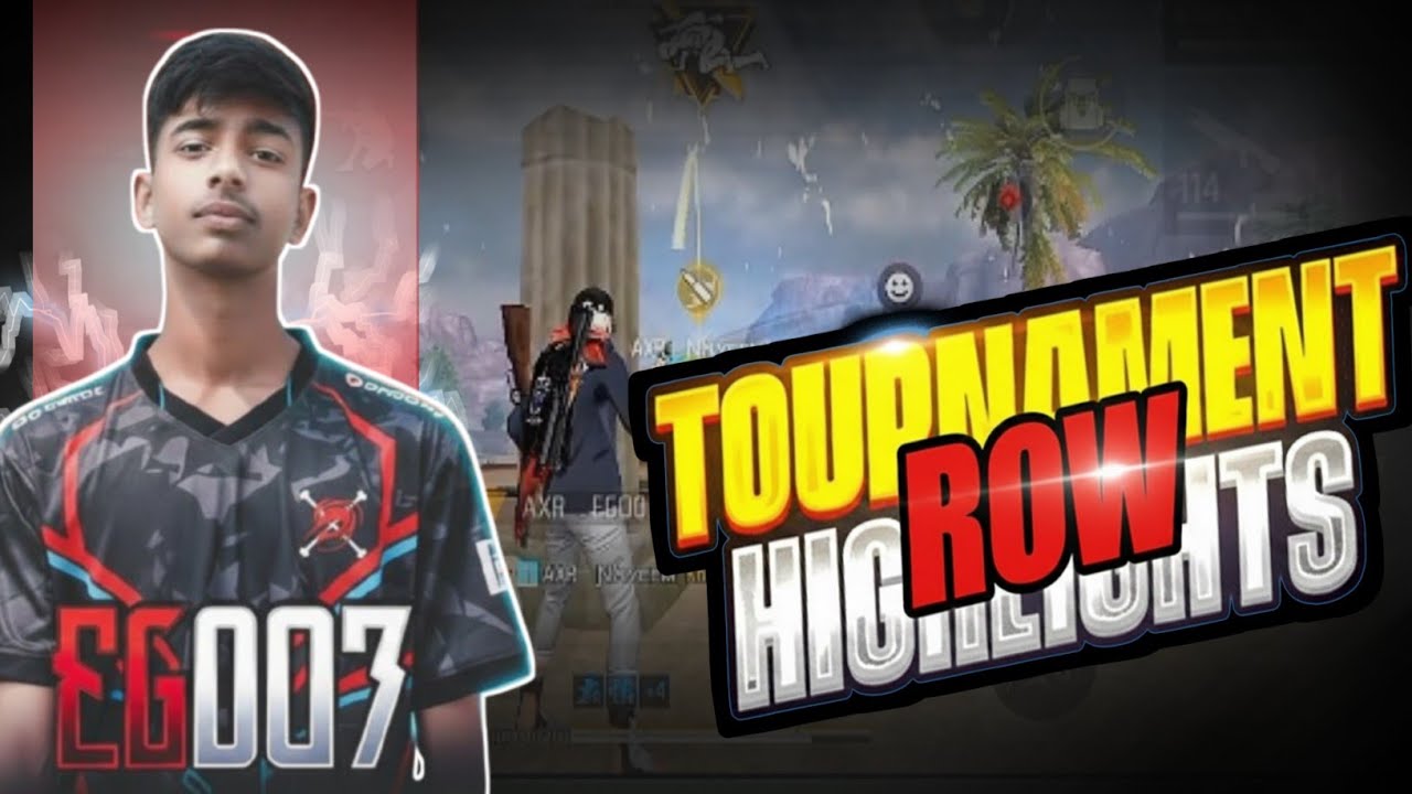 [ROW] TOURNAMENT HIGHLIGHT. FREE FIRE MAX. EGOOO empire.TEAM AXR.