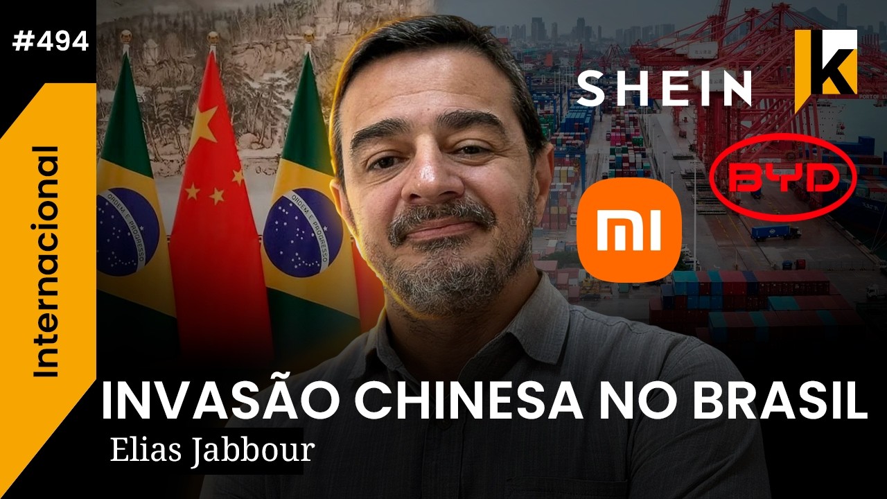 INVASÃO CHINESA NO BRASIL - ELIAS JABBOUR - KRITIKÊ PODCAST