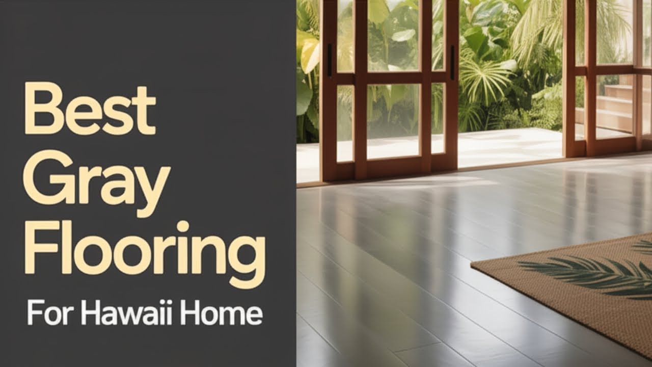 Best GRAY Vinyl Flooring for Hawaii Homes!