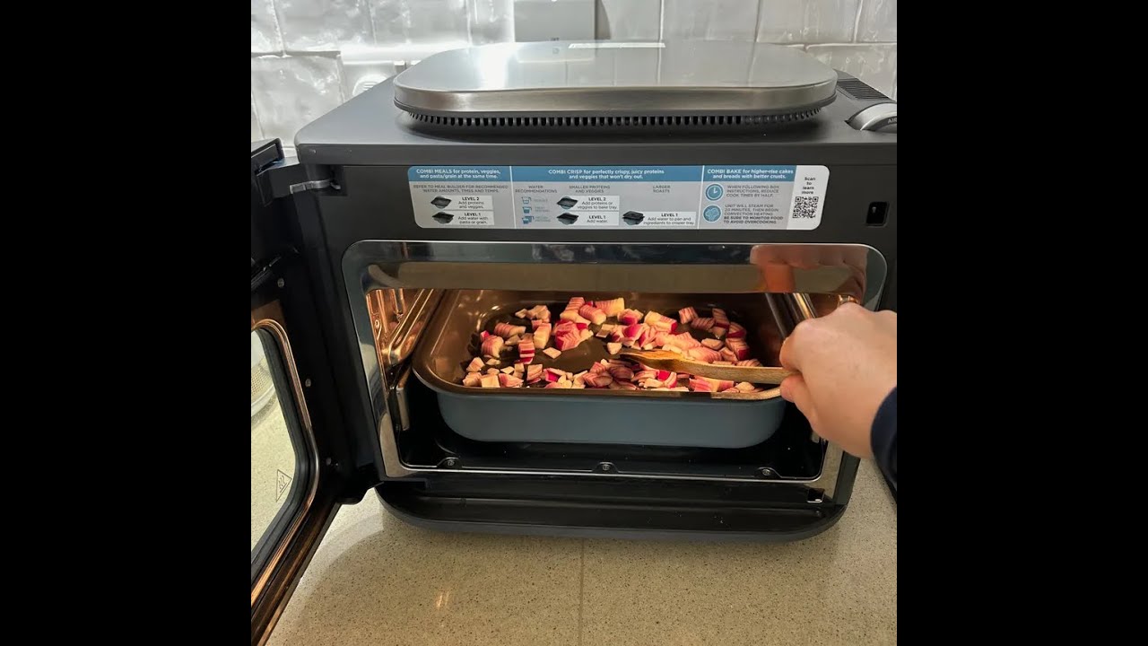 Chicken with Apples and Leeks in The NINJA COMBI