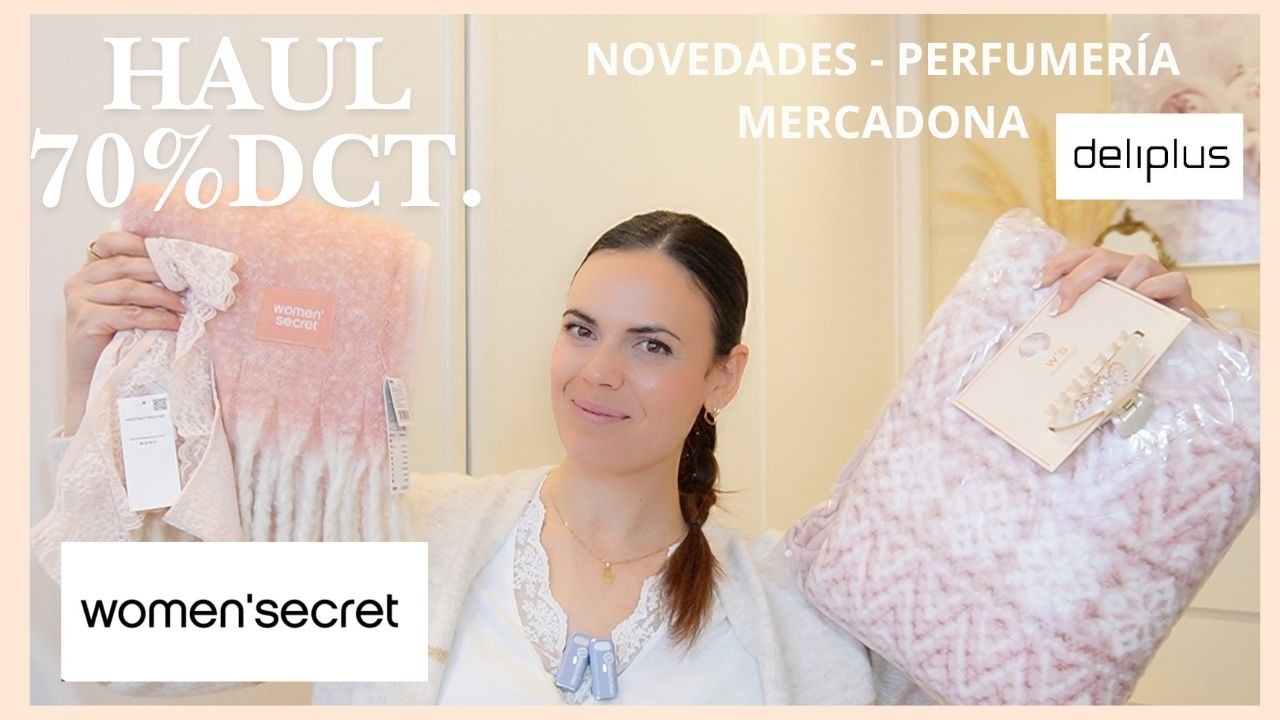 HAUL CHOLLAZOS  -70% dct. +  🔥. NOVEDADES PERFUMERIA DE MERCADONA// FAMILIABOMBONASO