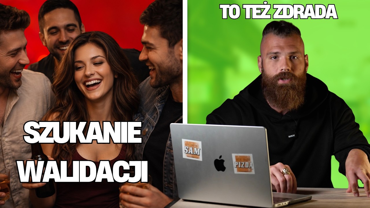 To jest zdrada, a Ty nie jesteś przewrażliwiony.