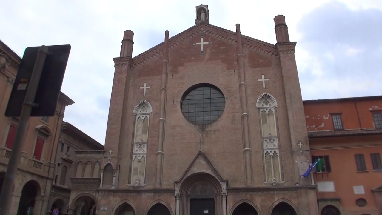 Ancient Jewish ghetto and via Zambone , Bologna, Italy