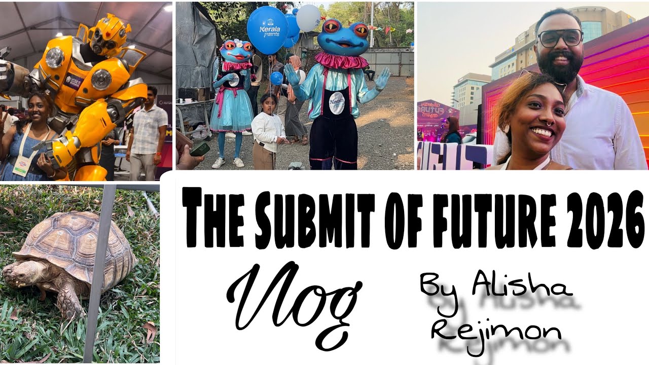 Inside The Summit of Future 2026 🚀 | Kochi Event Vlog | Jain university 