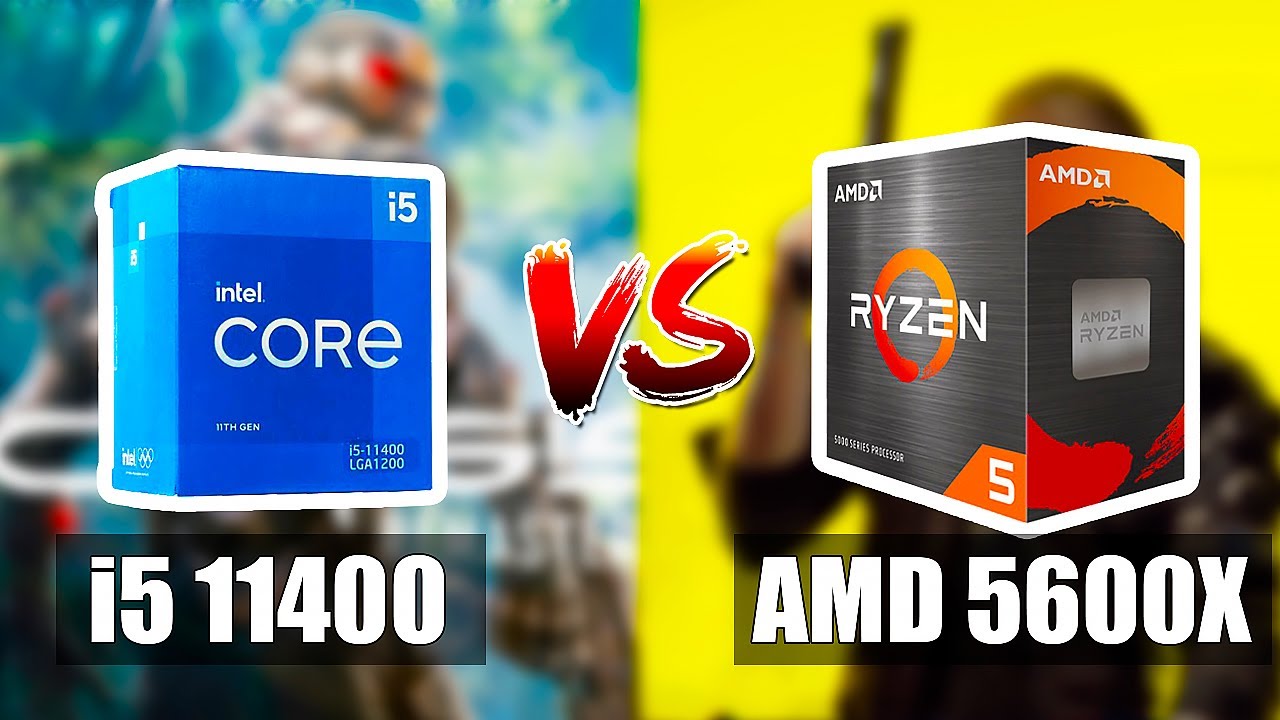 i5 11400 vs Ryzen 5600X - Большое Сравнение