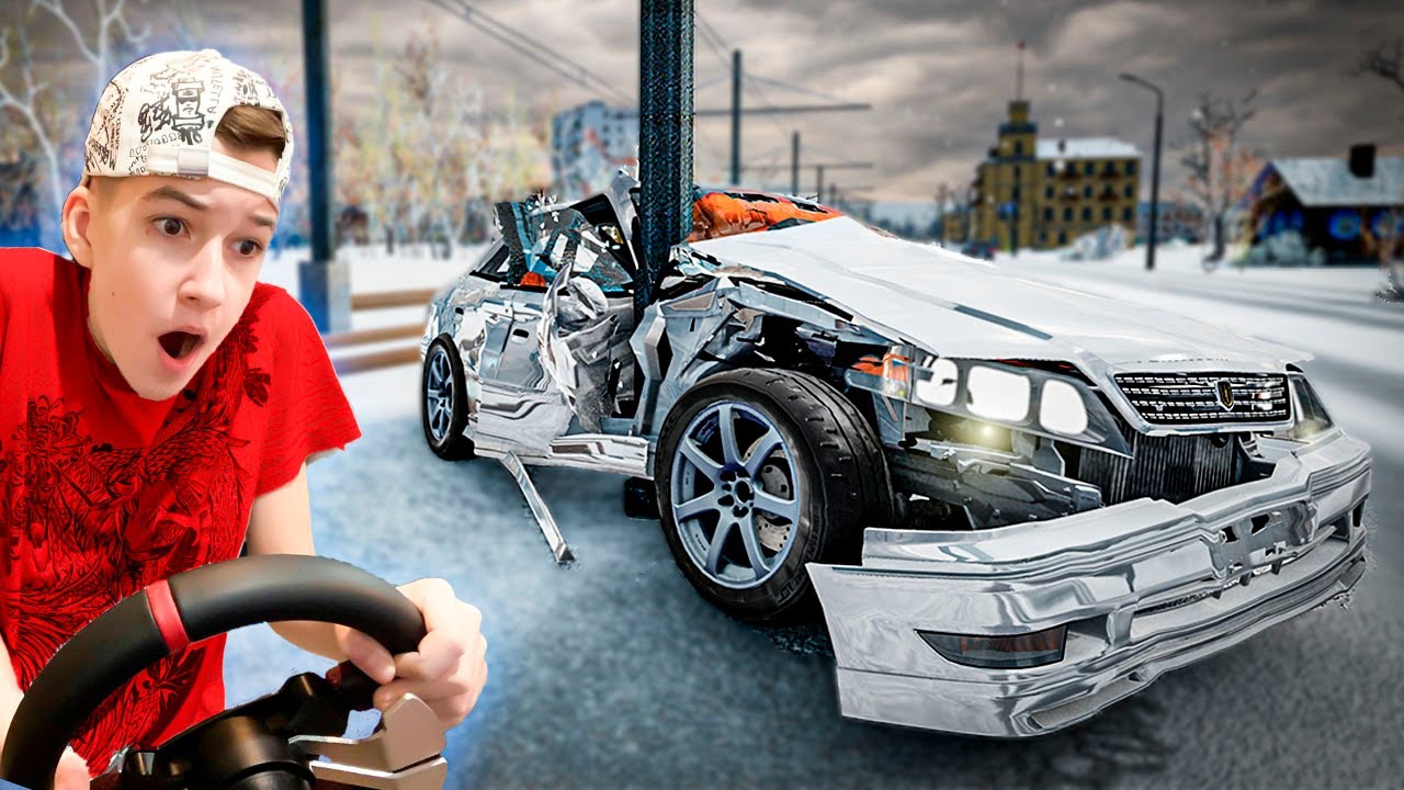 БАТЯ ПОДАРИЛ СЫНУ РАСПИЛ и ВОССТАНОВИЛ ЕГО После ДТП...! | BeamNG.drive