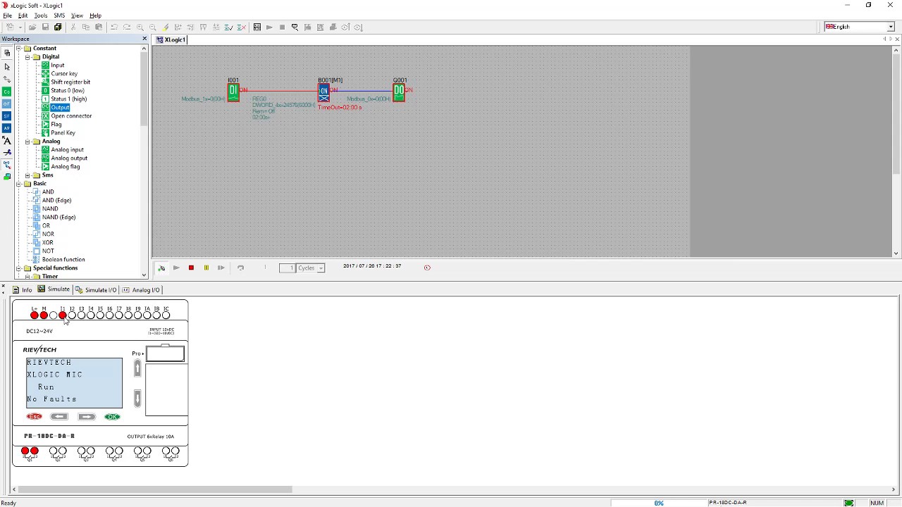 xLogic Soft Program Simulation