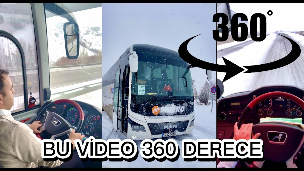 360&deg; BUS RİDE VİDEO (360&deg; OTOB&Uuml;S YOLCULUĞU VİDEOSU)