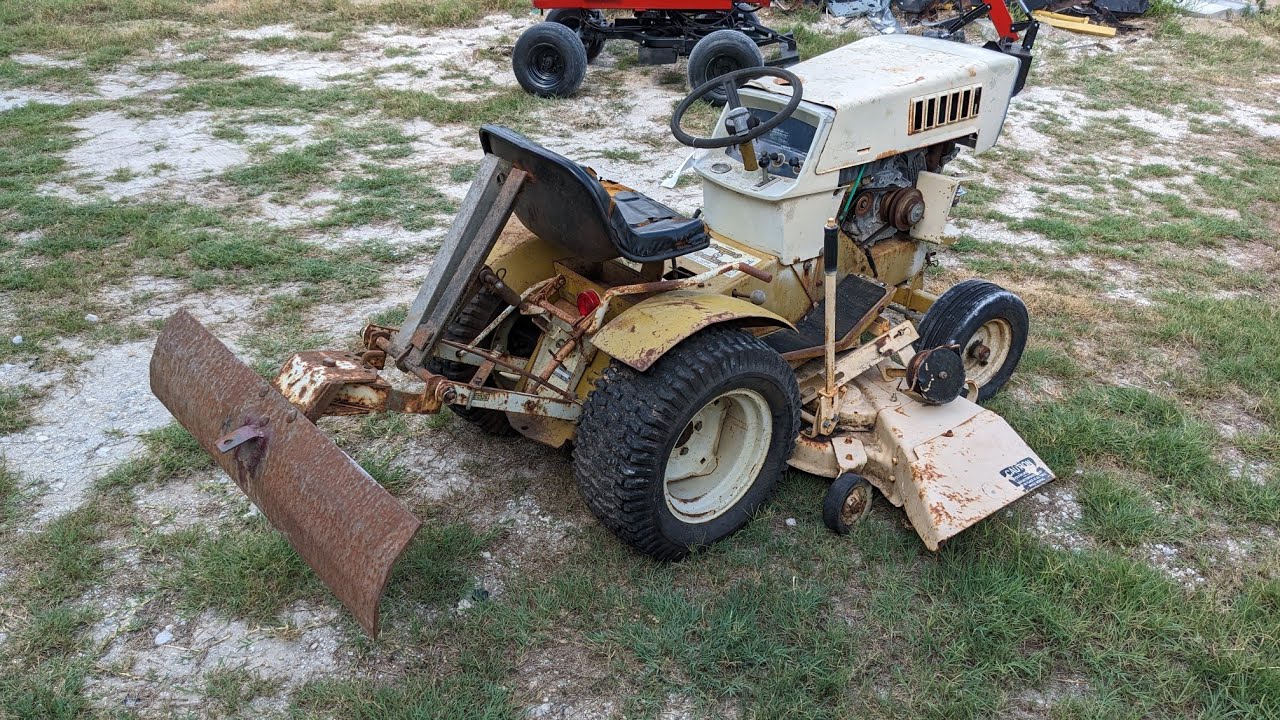 Auction find Sears St16 with grader blade