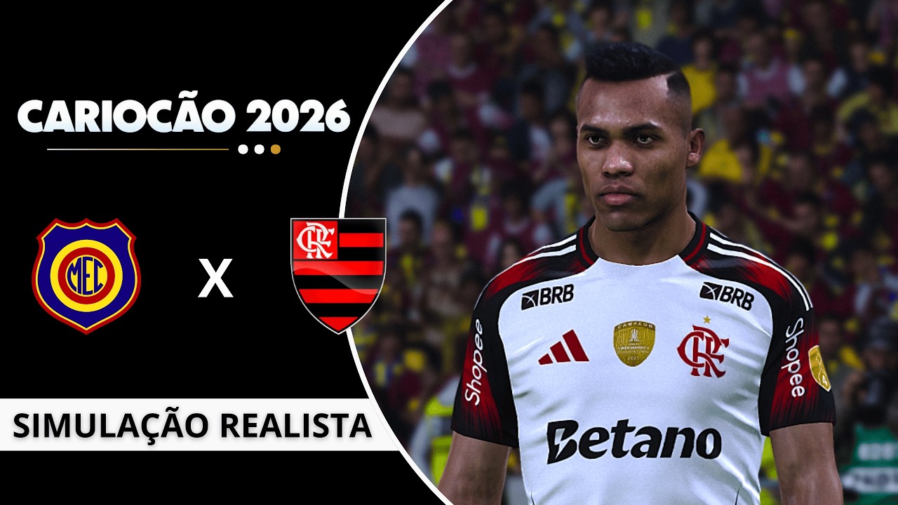 Madureira vs Flamengo | CARIOCÃO 2026 - Semifinal | PES 2026 GOGOZPATCH.