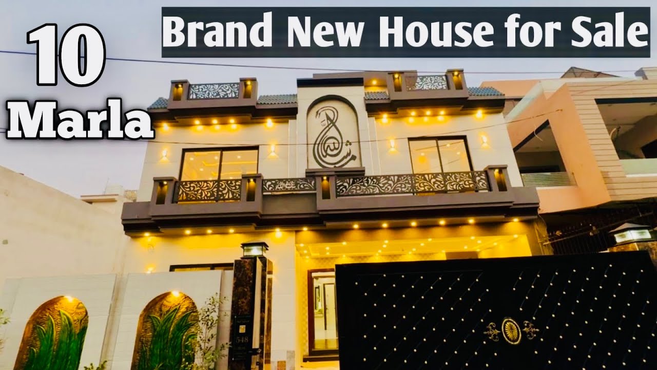 10 Marla House Design in Pakistan | Prime Location | Full House Tour