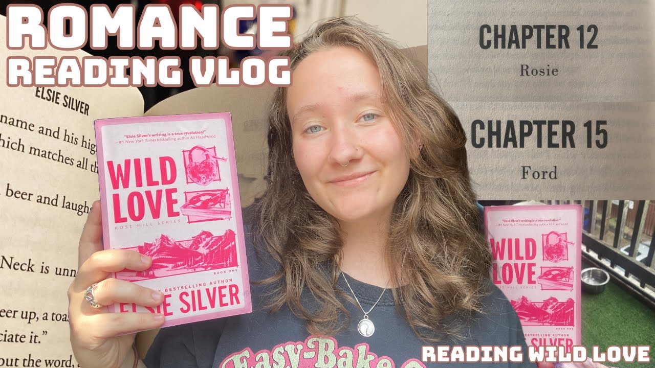 romance reading vlog - reading wild love by elsie silver 💕🤠