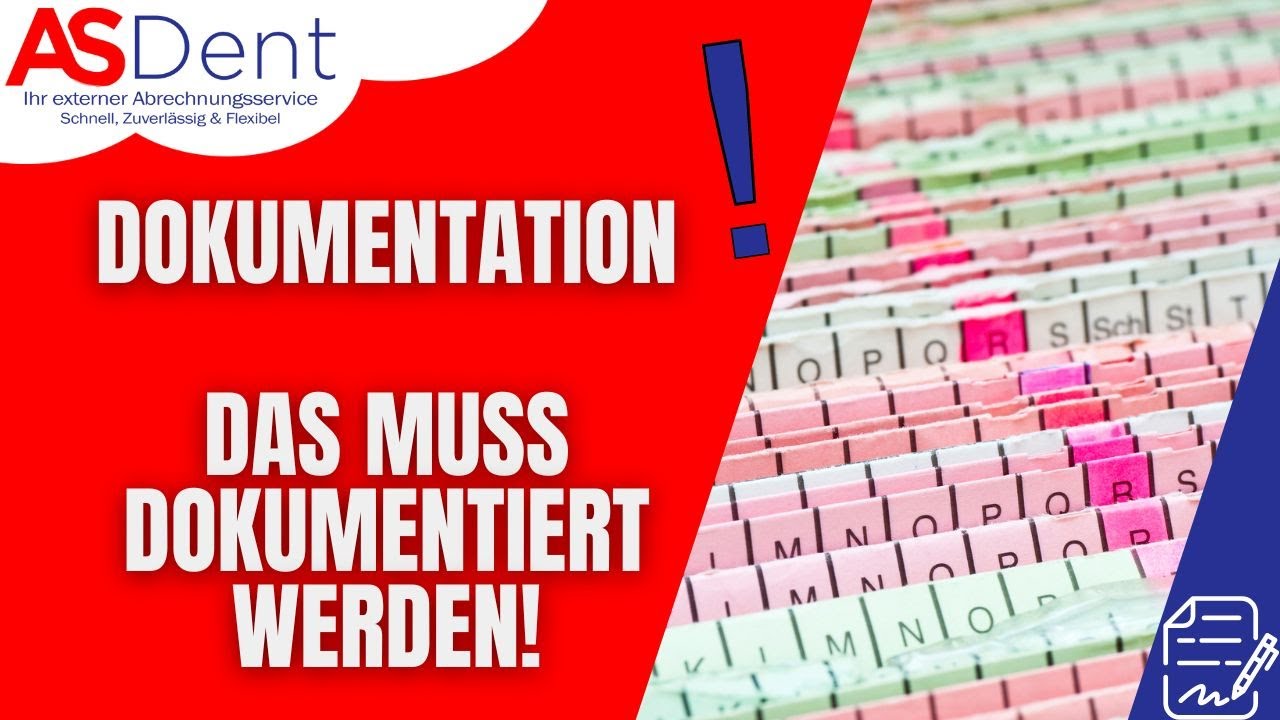 Die korrekte Behandlungsdokumentation I Abrechnung Zahnmedizin