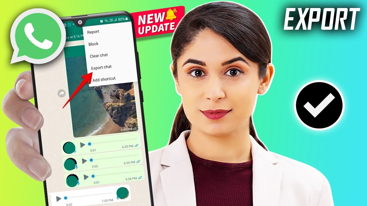 How to Export Individual Chat on WhatsApp 2025 [ Easy ]