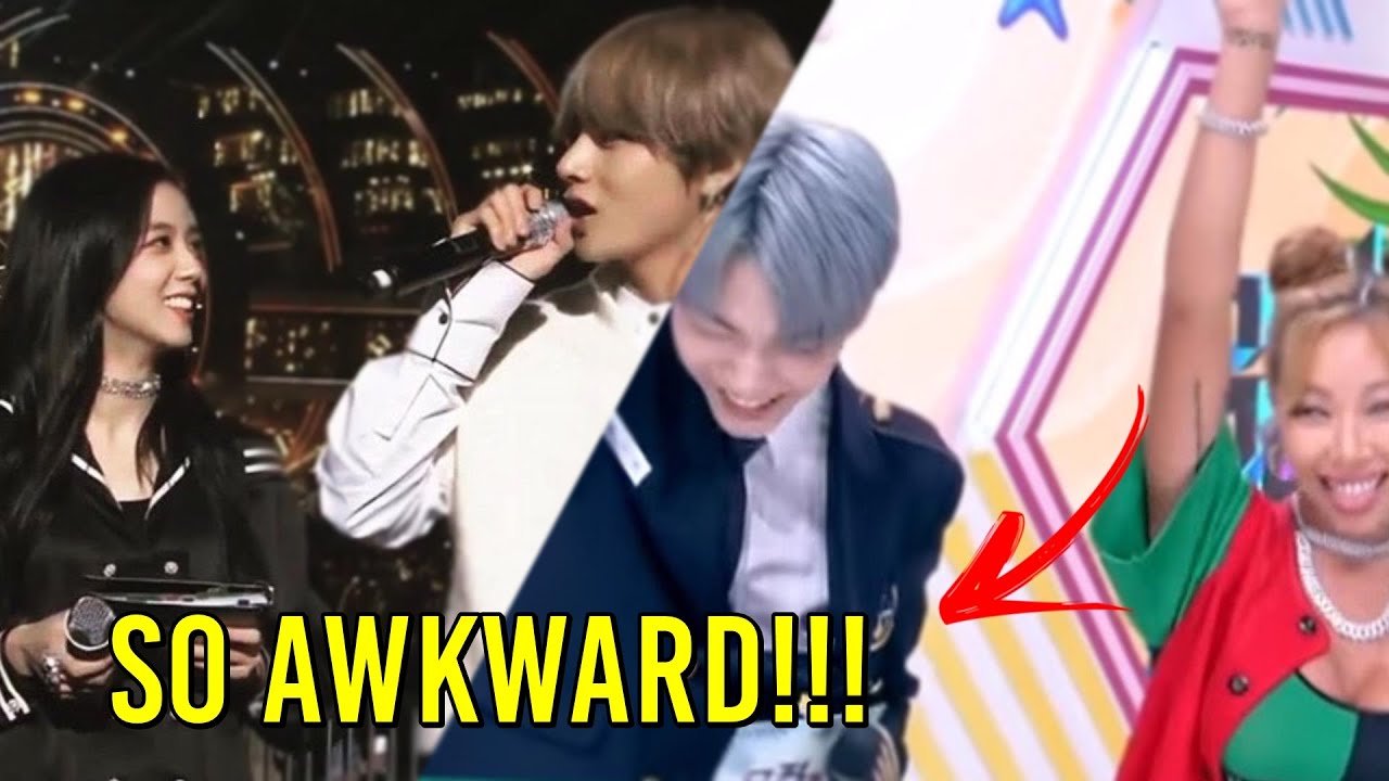 WEIRDEST / FUNNIEST KPOP INTERACTIONS (BTS, BLACKPINK, TWICE...)