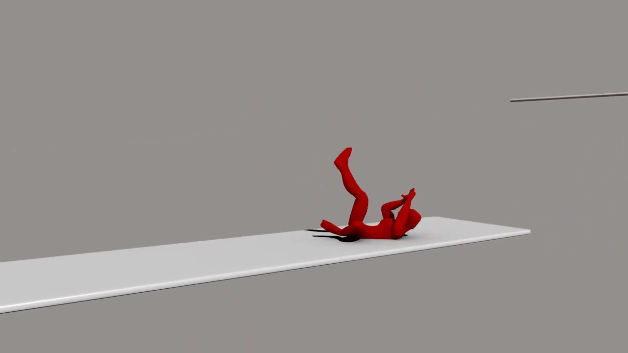 Parkour loop animation exercise  (2020)