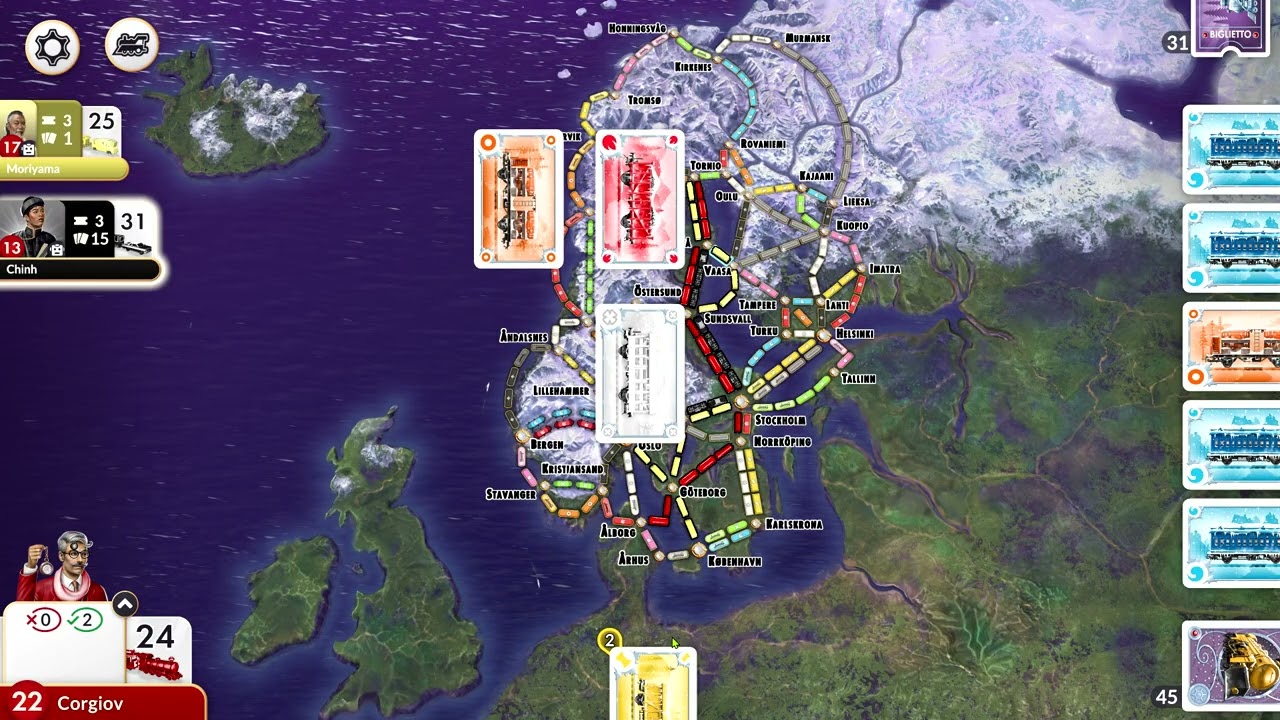 Ticket to Ride: Nordic Countries