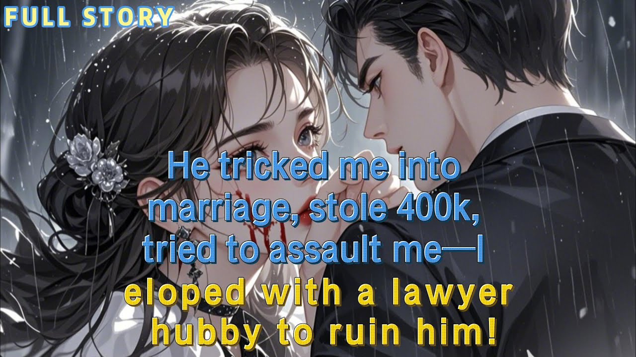 He tricked me into marriage, stole 400k,tried to assault me—I eloped with a lawyer hubby to ruin him