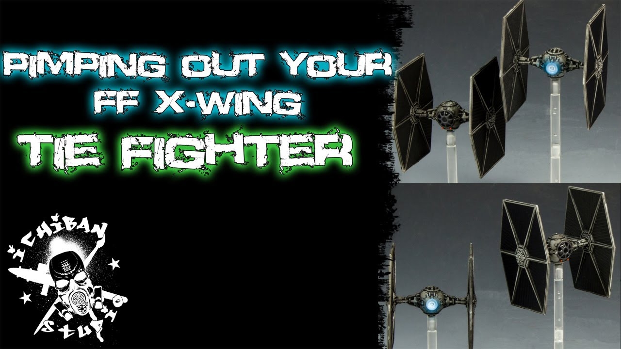 How to Paint a Fantasy Flight X-wing TIE FIGHTER