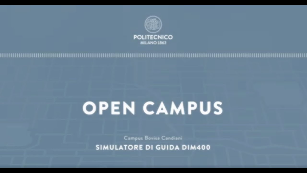 Open Campus - Simulatore di guida