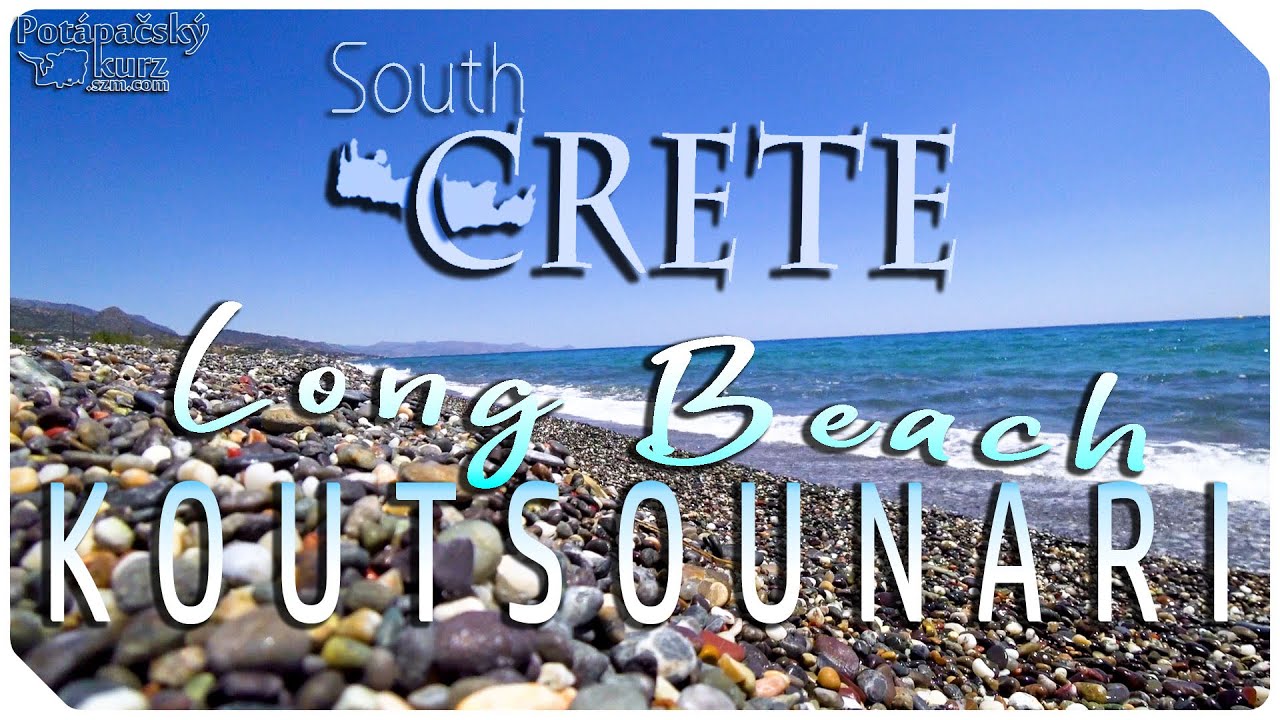 🇬🇷 South Crete, Koutsounari Long Beach Summer 2023, Greece - Kr&eacute;ta, Koutsounari Long Beach 2023