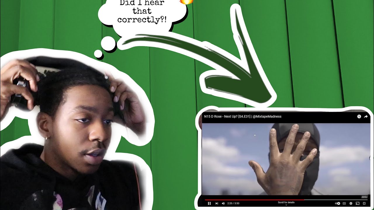 AMERICAN REACTS to N15 D Rose - Next Up? [S4.E31] | @MixtapeMadness