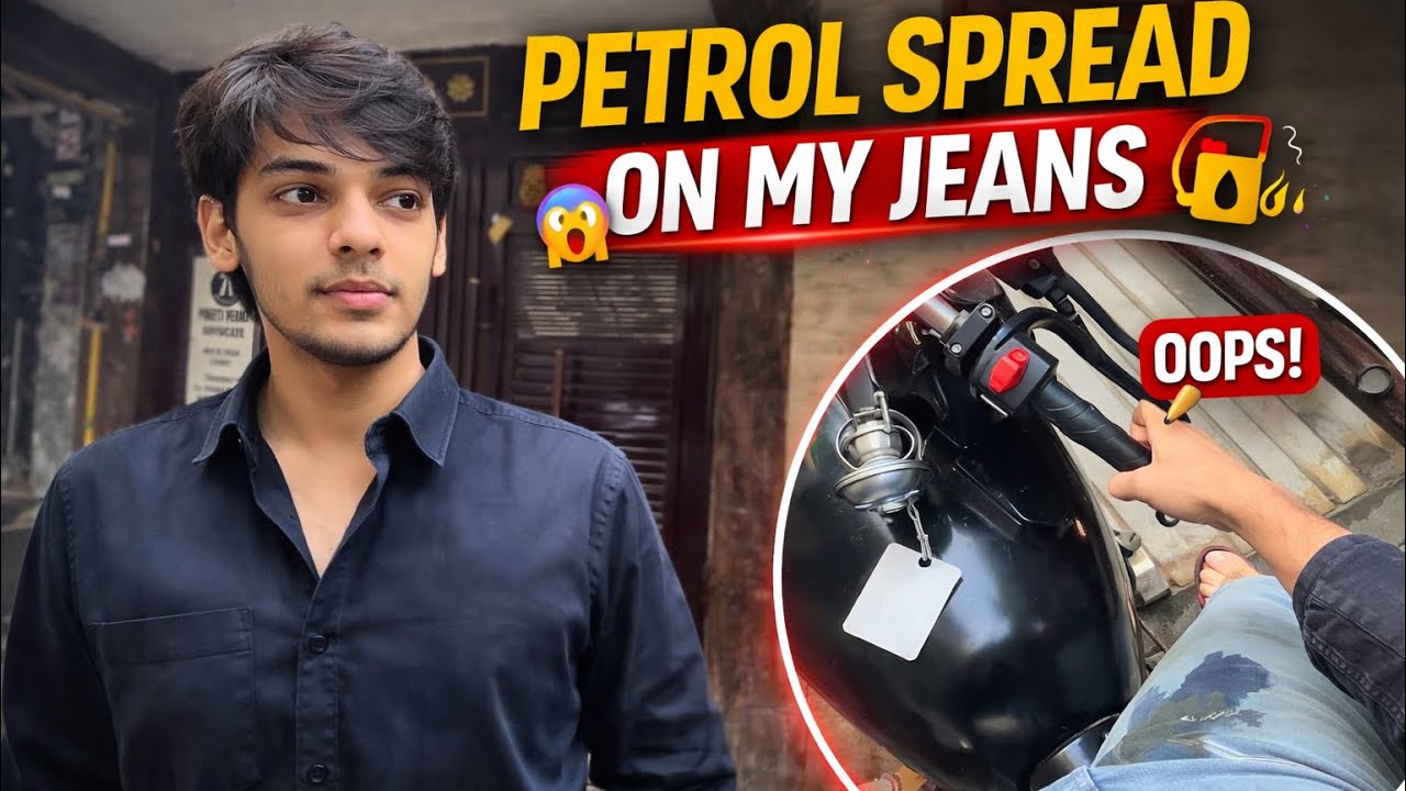Jeans Pr Petrol Gir Gya ⛽️ 🤯 || Best Spot in Rohini For Videography 🔥😍