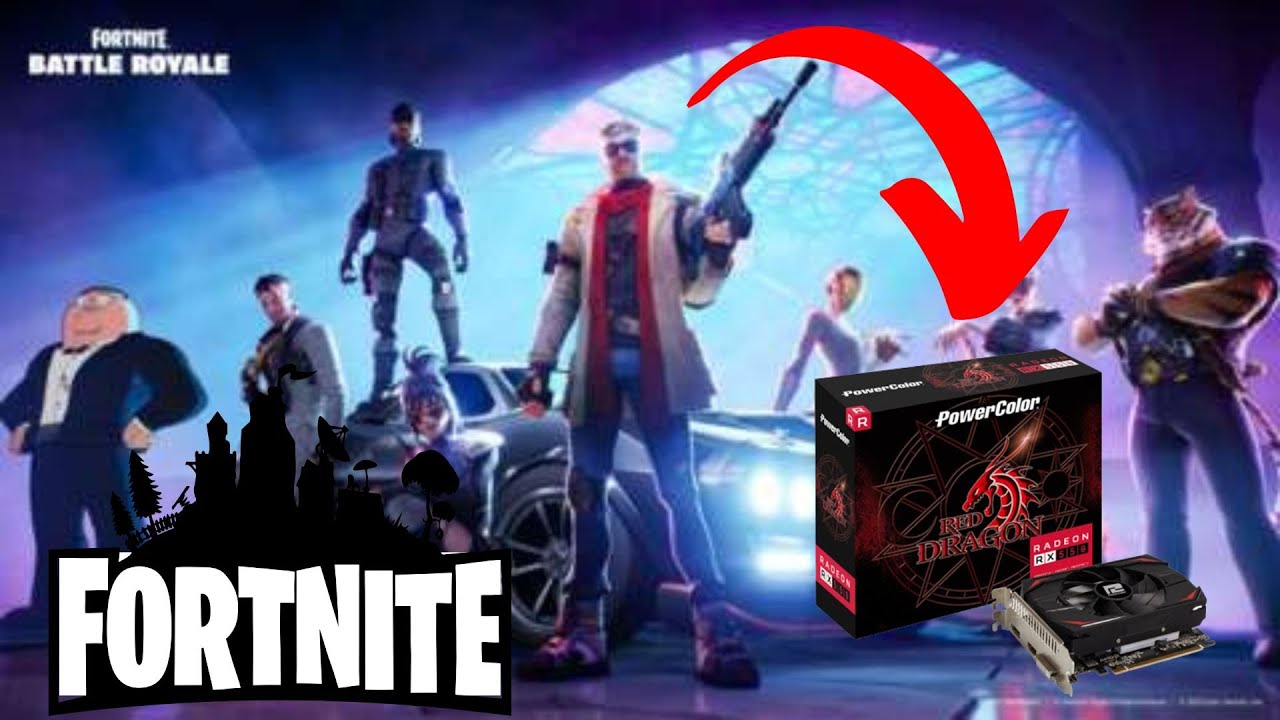 Teste Fortnite Capítulo 5 Temp. 1 - I5 3470 + RX 550 4GB