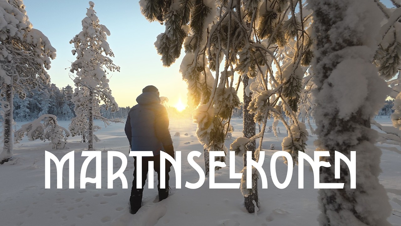 Viiden päivän talvivaellus Martinselkosella ❄️ -30°C ❄️ A five-day freezing expedition in Finland