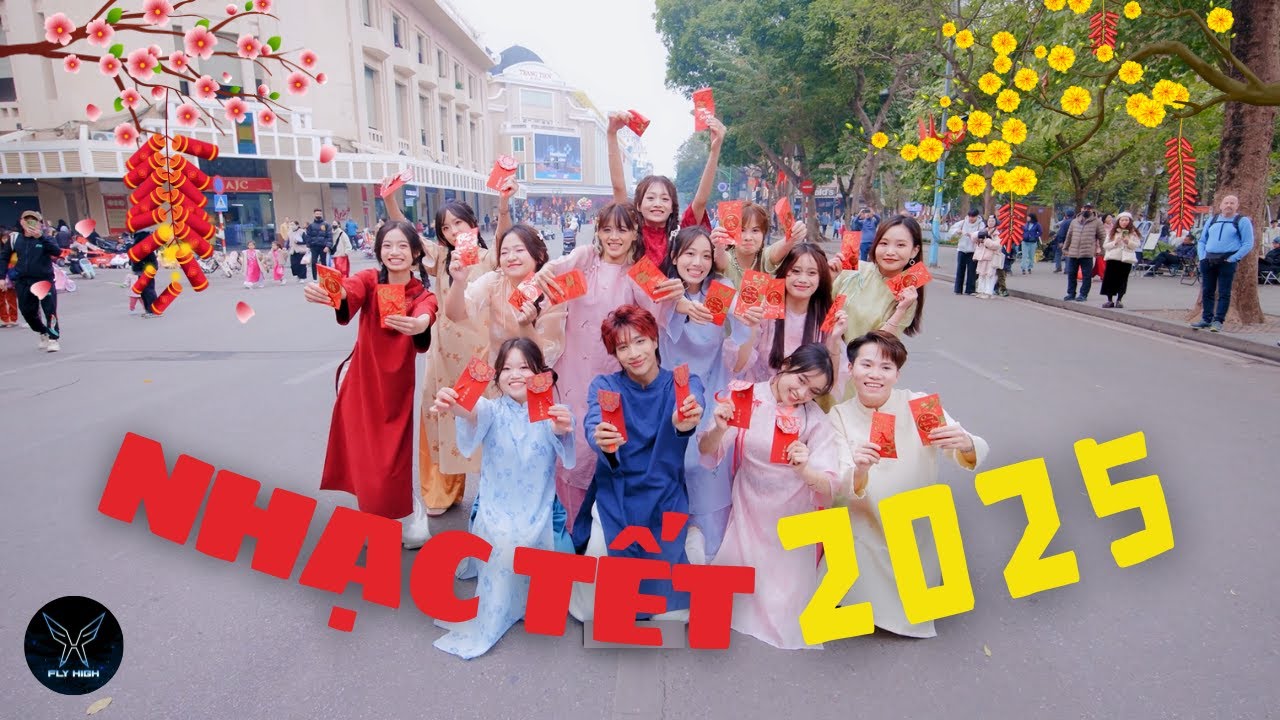 [NHẠC TẾT 2025 REMIX] Nụ Cười Xuân, Long Phụng Sum Vầy, Hoa Cỏ Mùa Xuân l Dance by F.H Crew
