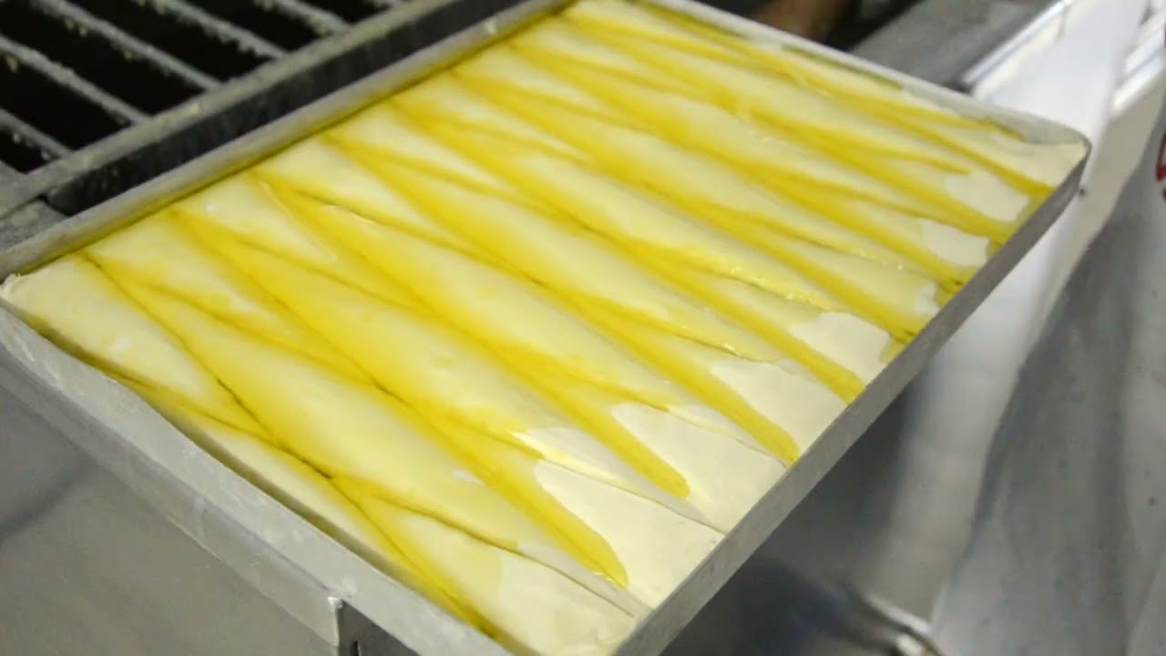 ÖZVAN MAKİNA Baklava Dilimleme Makinesi - Baklava Slicer Machine